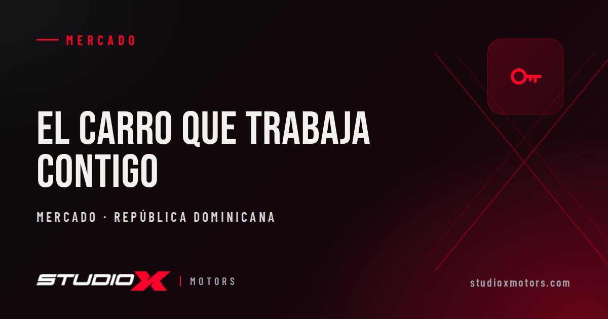 Carros para trabajar con aplicaciones de transporte en RD