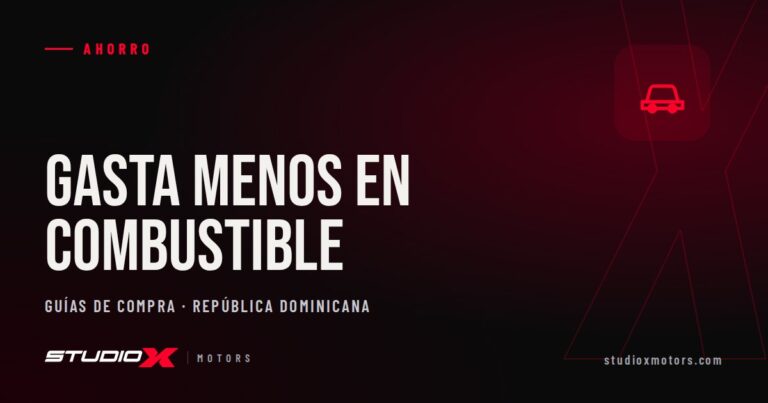 Carros que menos combustible gastan en RD: qué influye y cuáles elegir