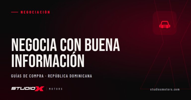 Cómo negociar el precio de un carro usado sin perder la oportunidad