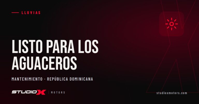Cómo cuidar tu carro en temporada de lluvias en RD